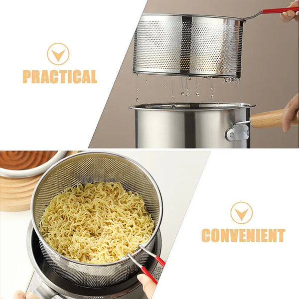 Compact Kitchen Fryer Pot