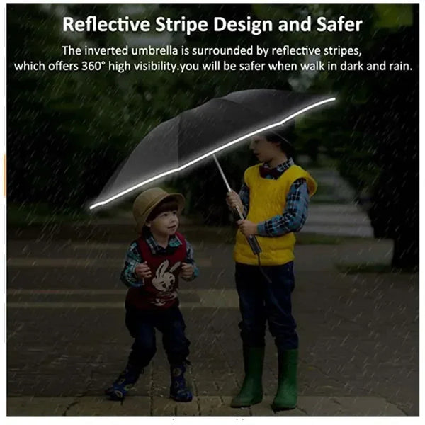 Smart Reverse Folding Umbrella