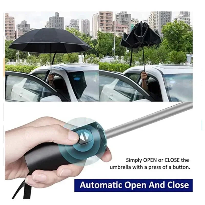 Smart Reverse Folding Umbrella